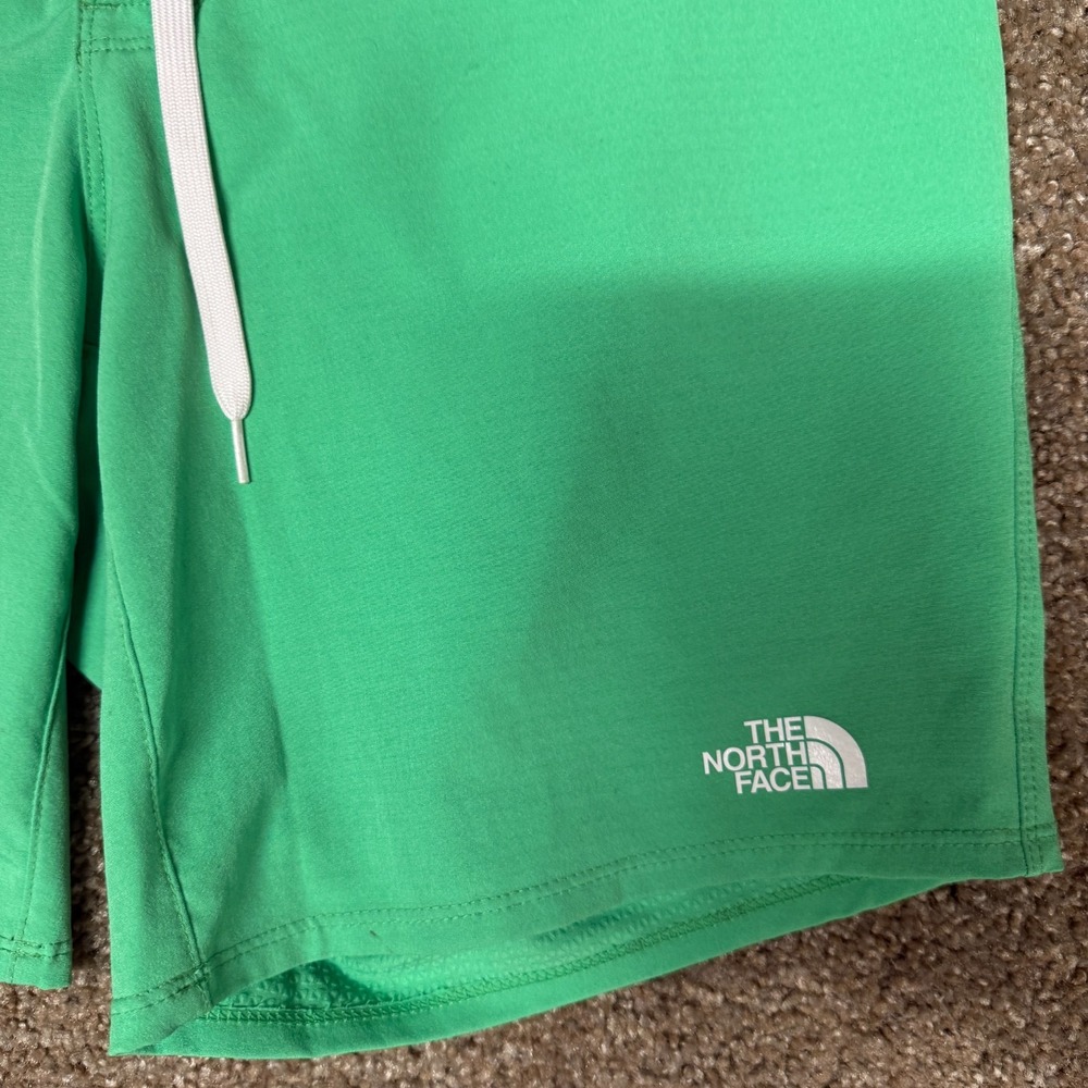 The North Face Board Shorts Women’s 4 Green Stretch Lace-Up Surfing Beach Hiking - Picture 4 of 15